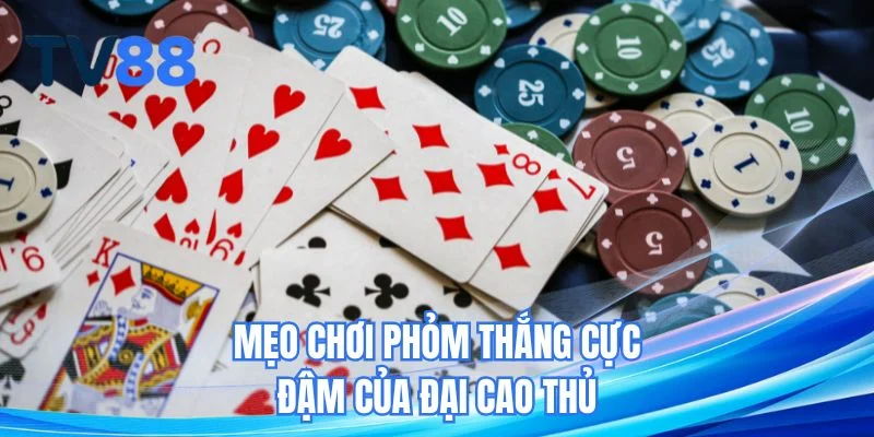 Mẹo chơi phỏm thắng cực đậm của đại cao thủ